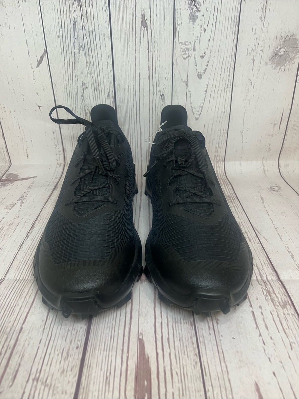 Salomon Men's Black Athletic Trail Shoes - Picture 5 of 8